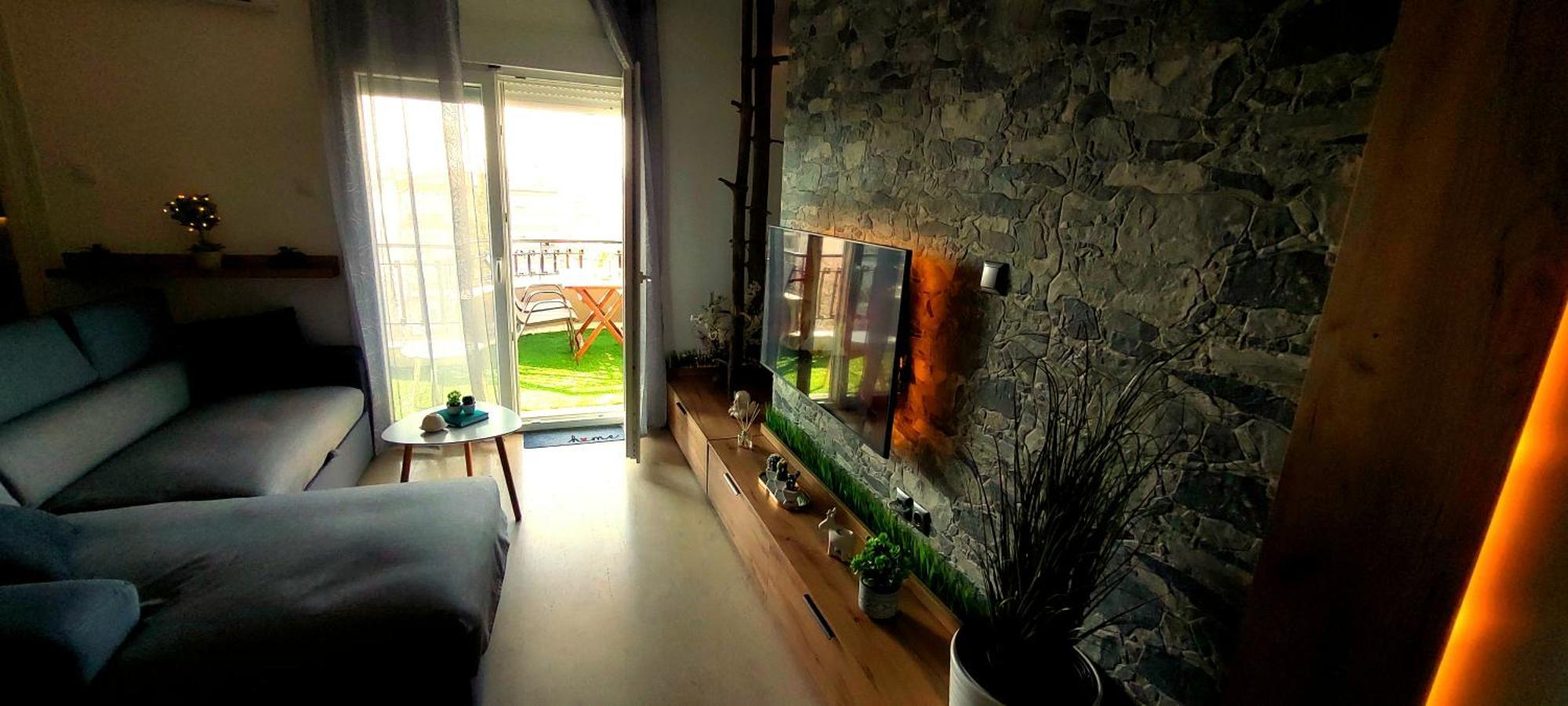 Sky View Suite Serrai Exteriör bild